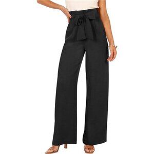 Womens Wide Leg Palazzo Pants High Waisted Business Casual Flowy Long Trouser